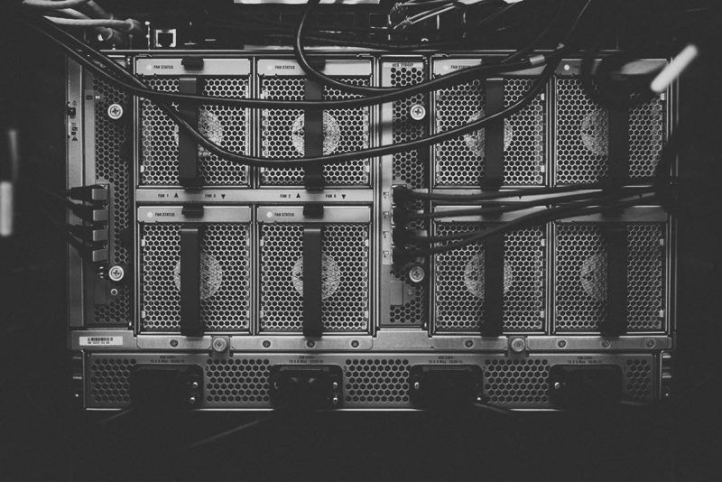 Photo of a server