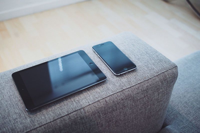Mobile phone and tablet